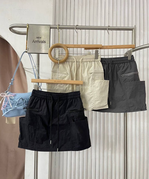 Mini Cargo Multi Pocket Skirts